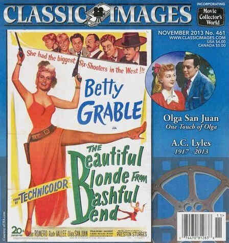 CLASSIC IMAGES magazine side cover Issue 461 November 2013