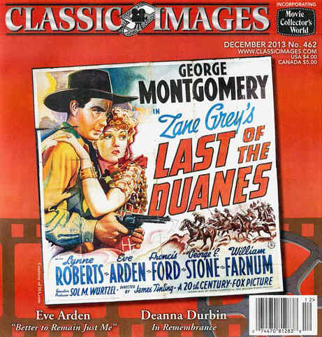 CLASSIC IMAGES magazine side cover Issue 462 December 2013