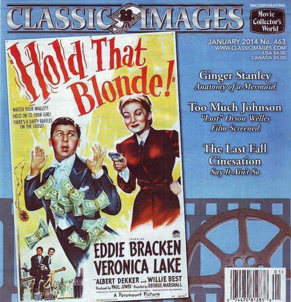 CLASSIC IMAGES magazine side cover Issue 463 January 2014