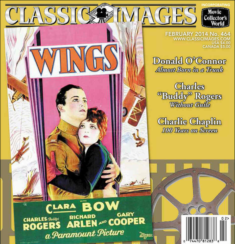 CLASSIC IMAGES magazine side cover Issue 464 February 2014