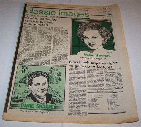 CLASSIC FILM COLLECTOR magazine side cover Issue 65  1979