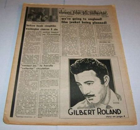 CLASSIC FILM COLLECTOR magazine side cover Issue 32  