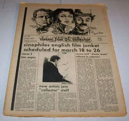 CLASSIC FILM COLLECTOR magazine side cover Issue 33  