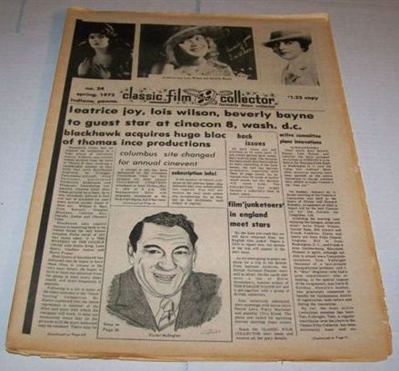 CLASSIC FILM COLLECTOR magazine side cover Issue 34  