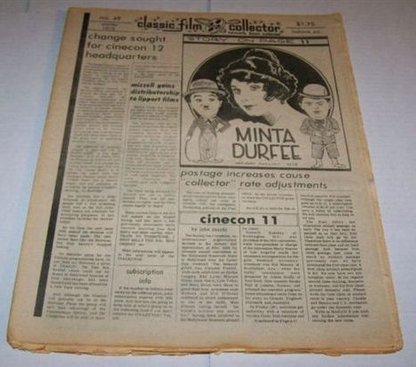 CLASSIC FILM COLLECTOR magazine side cover Issue 49  