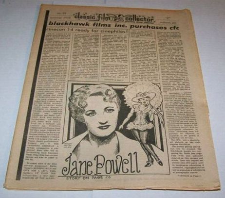 CLASSIC FILM COLLECTOR magazine side cover Issue 59  