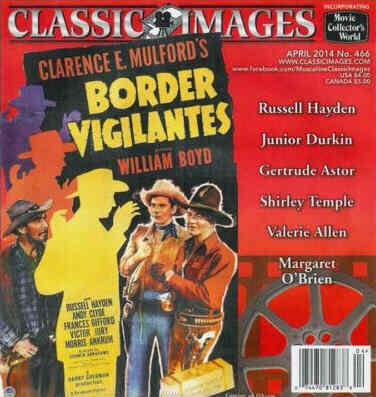 CLASSIC IMAGES magazine side cover Issue 466 April 2014