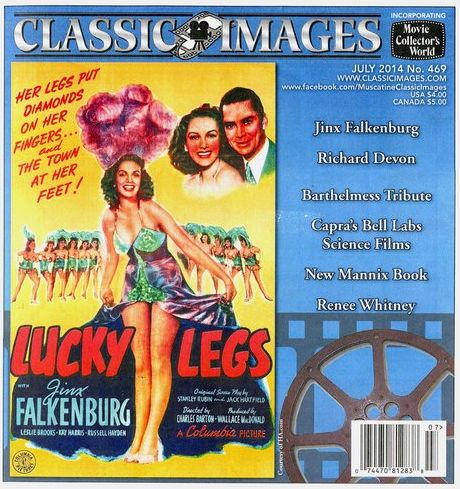 CLASSIC IMAGES magazine side cover Issue 469 July 2014