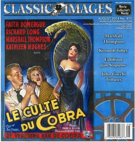 CLASSIC IMAGES magazine side cover Issue 470 August 2014