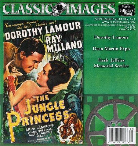 CLASSIC IMAGES magazine side cover Issue 471 September 2014