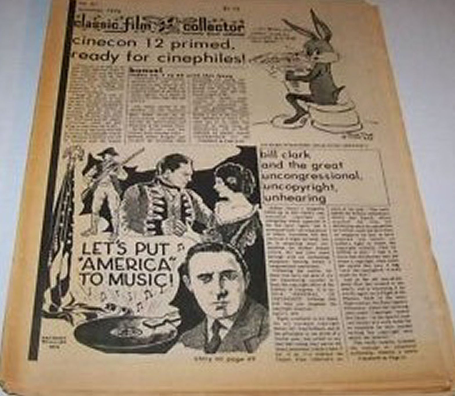 CLASSIC FILM COLLECTOR magazine side cover Issue 51   