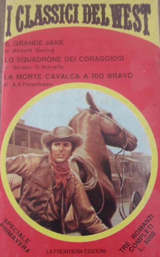 I CLASSICI DEL WEST magazine side cover Issue 79  May 1989