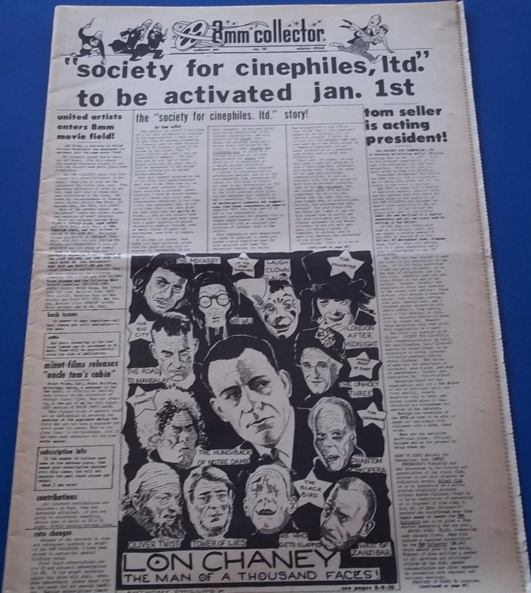 CLASSIC IMAGES magazine side cover Issue 10 Winter 1964