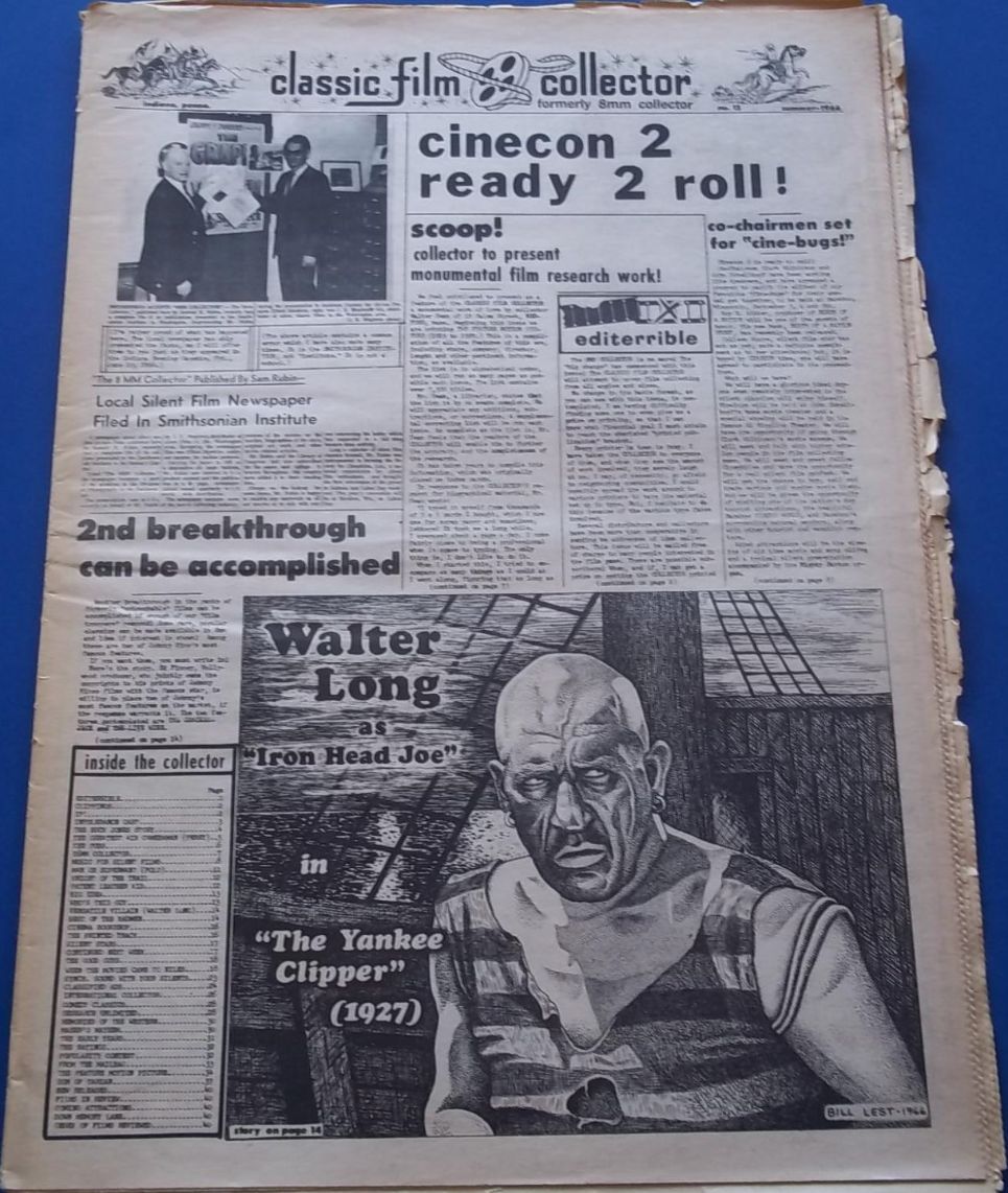CLASSIC IMAGES magazine side cover Issue 15 Summer 1966