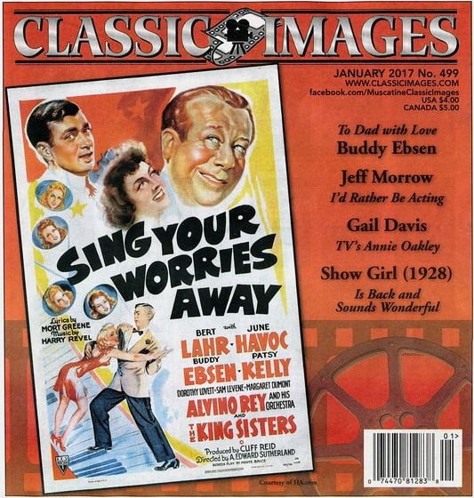 CLASSIC IMAGES magazine side cover Issue 499 January 2017