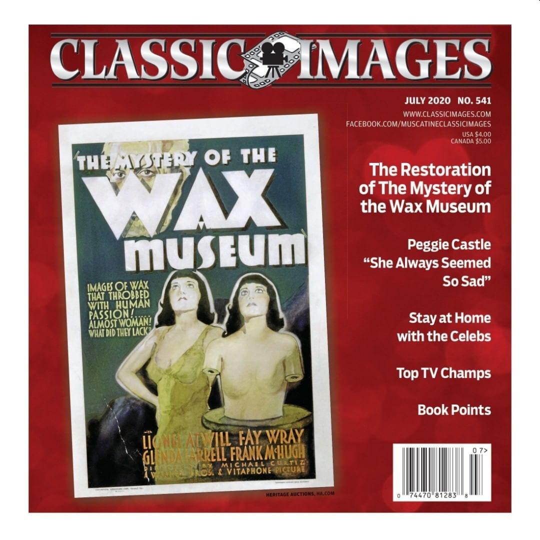 CLASSIC IMAGES magazine side cover Issue 541  July 2020