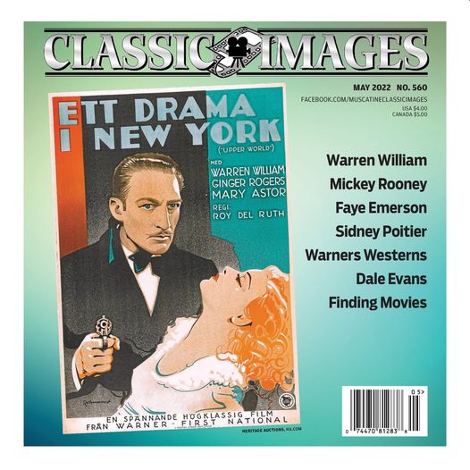 CLASSIC IMAGES magazine side cover Issue 560  May 2022