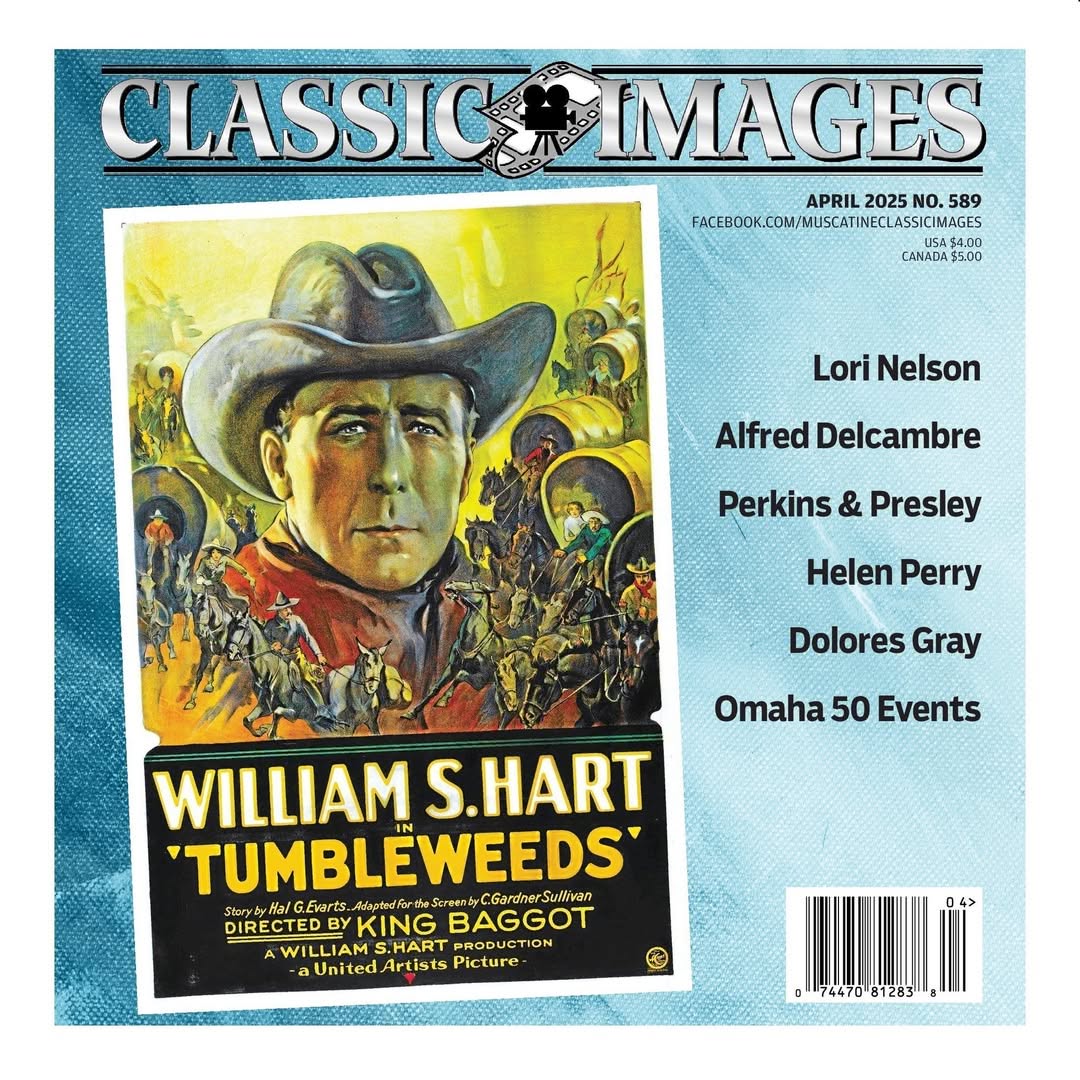 CLASSIC IMAGES magazine side cover Issue 589  April 2025