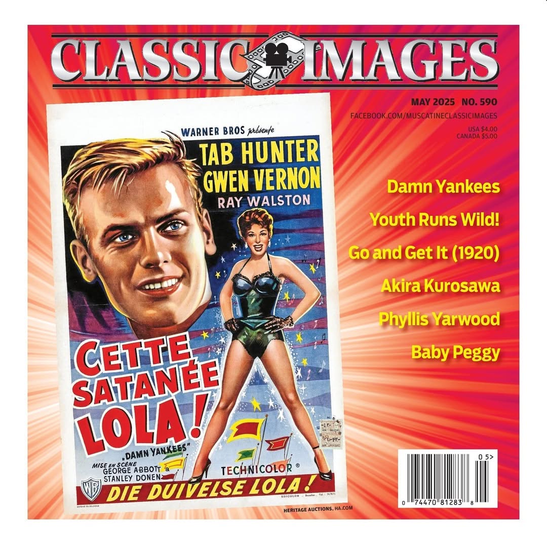 CLASSIC IMAGES magazine side cover Issue 590  May 2025