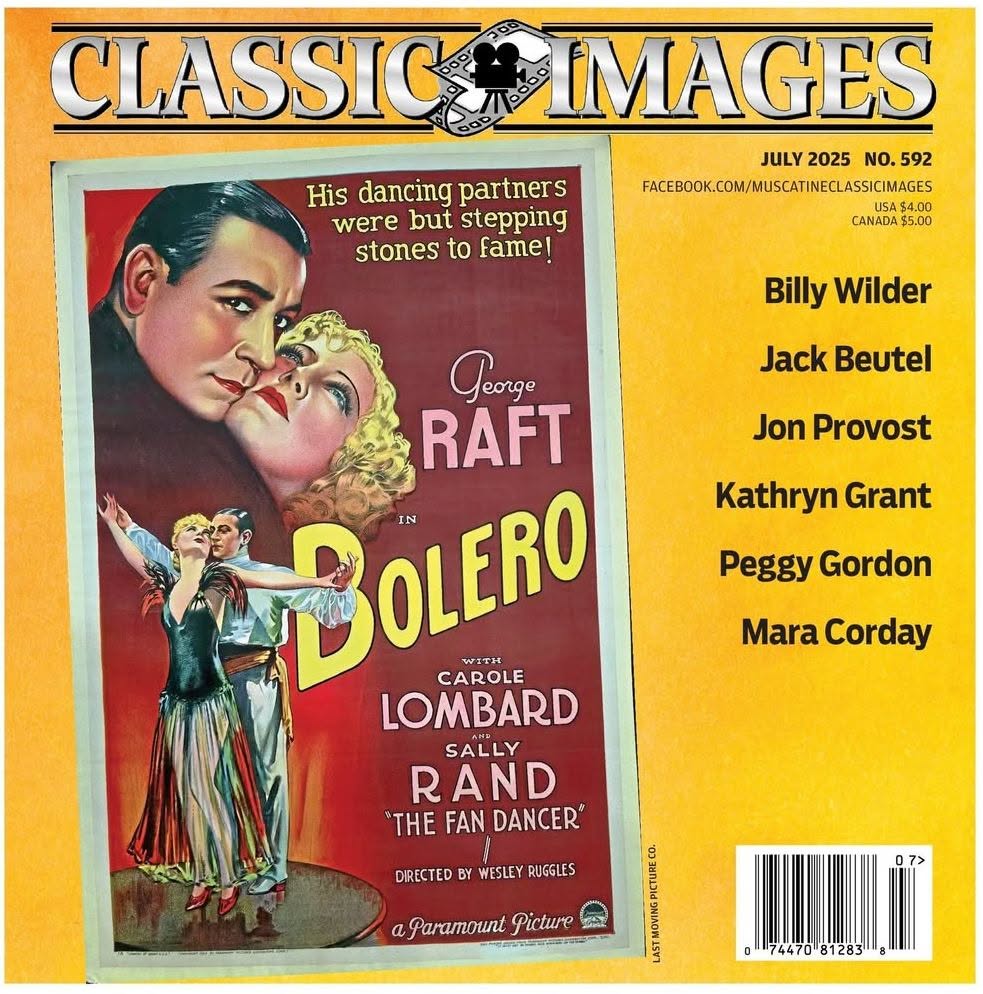 CLASSIC IMAGES magazine side cover Issue 592  July 2025