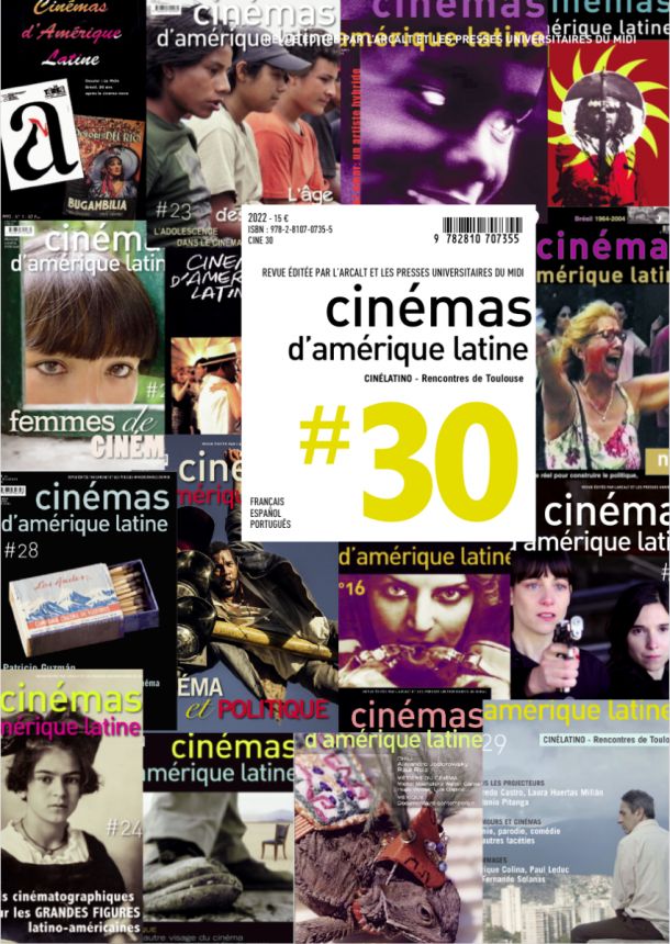 CINEMAS D AMERIQUE LATINE magazine side cover Issue 30   2022