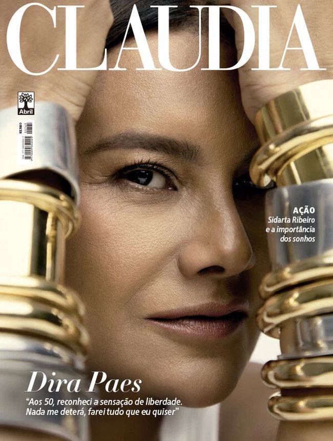 CLAUDIA magazine side cover  June 2025