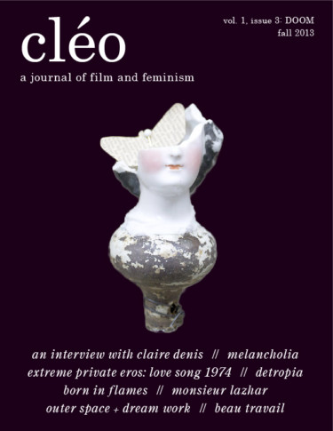 CLEO magazine side cover  Vol 1 No  3 Fall 2013