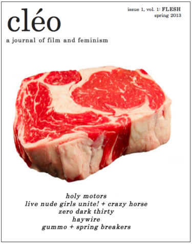 CLEO magazine side cover Issue 1 Spring 2013