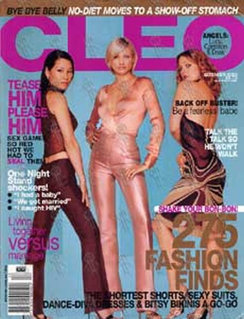 CLEO AUSTRALIA magazine side cover  December 2000