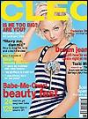 CLEO AUSTRALIA magazine side cover  August 2001