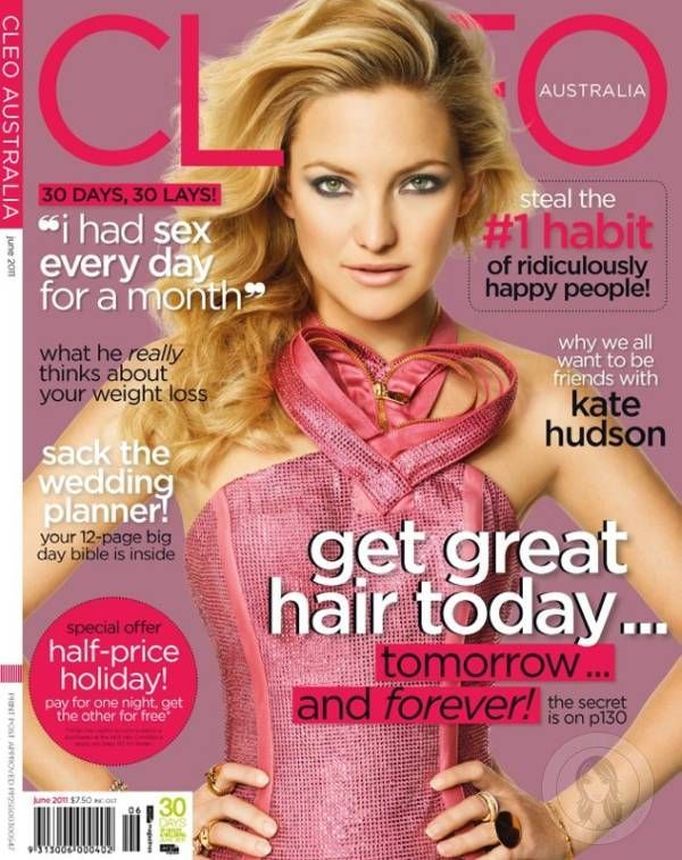 CLEO AUSTRALIA magazine side cover  June 2011