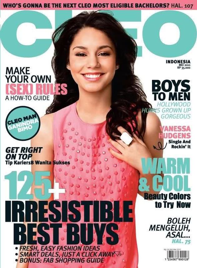 CLEO INDONESIA magazine side cover  May 2011