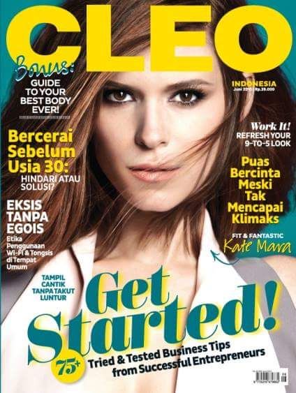 CLEO INDONESIA magazine side cover  June 2015