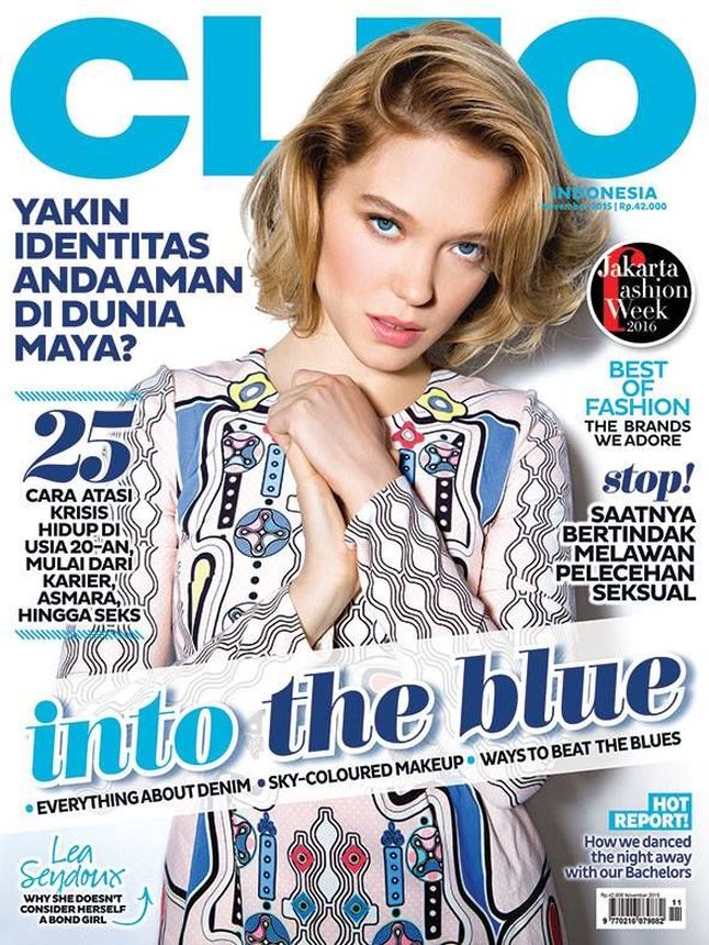 CLEO INDONESIA magazine side cover  November 2015