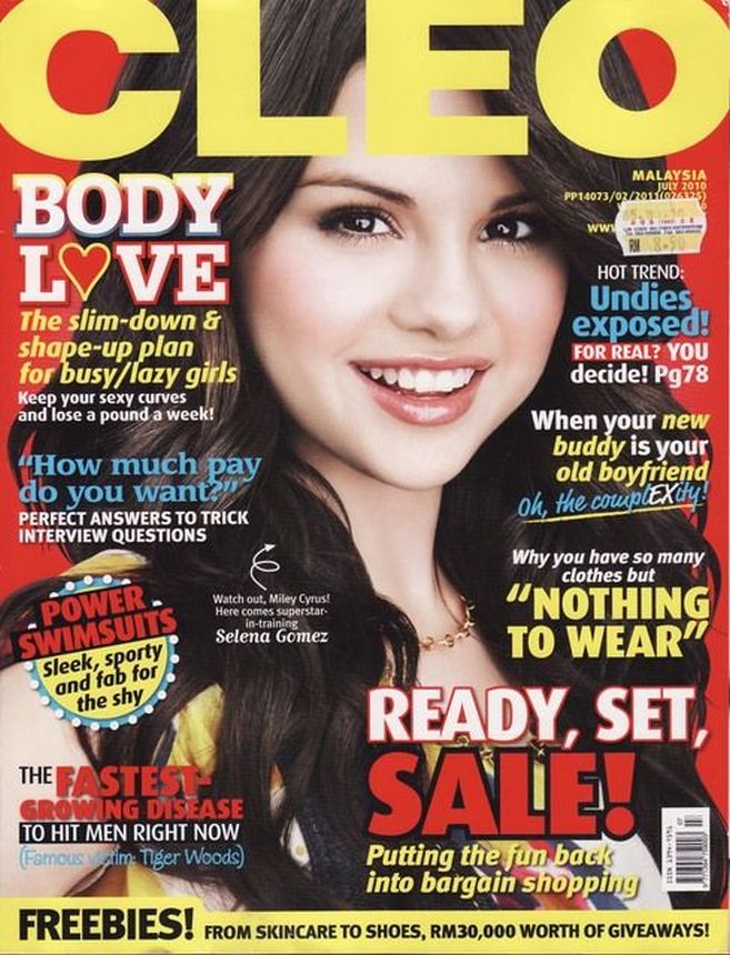 CLEO MALAYSIA magazine side cover  July 2010