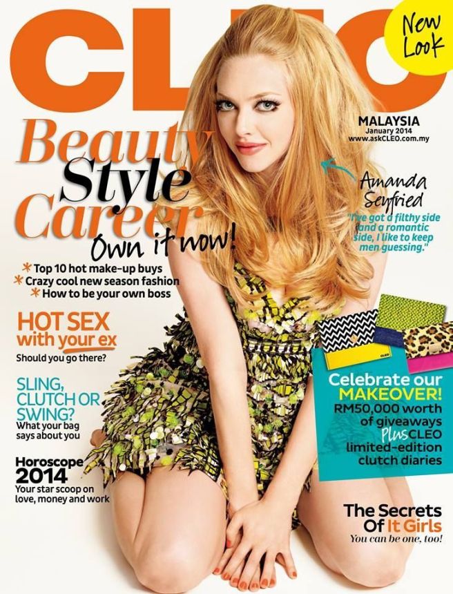 CLEO MALAYSIA magazine side cover  January 2014