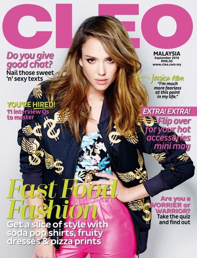 CLEO MALAYSIA magazine side cover  September 2014