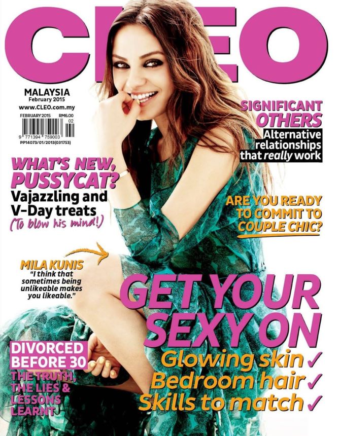 CLEO MALAYSIA magazine side cover  February 2015