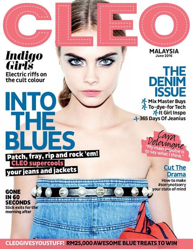 CLEO MALAYSIA magazine side cover  June 2016