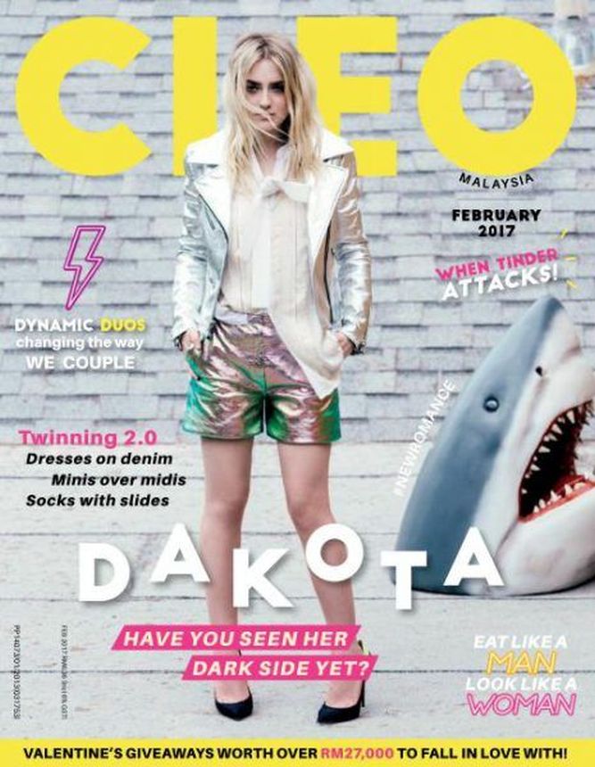 CLEO MALAYSIA magazine side cover  February 2017