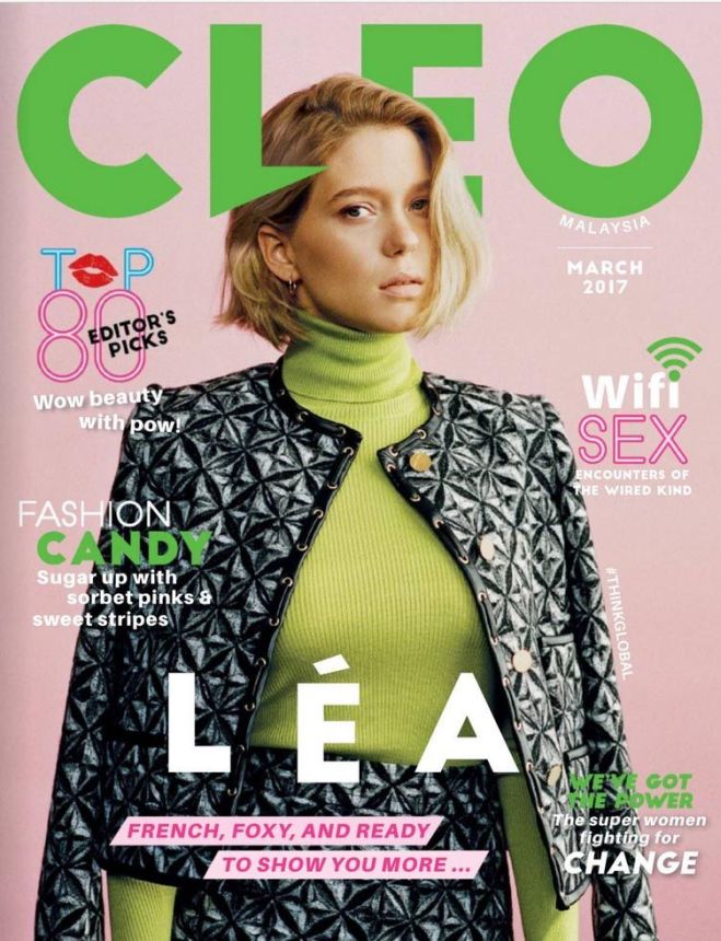 CLEO MALAYSIA magazine side cover  March 2017