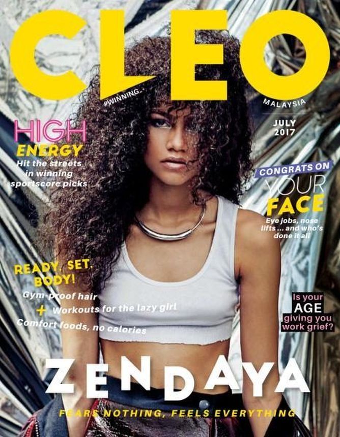 CLEO MALAYSIA magazine side cover  July 2017