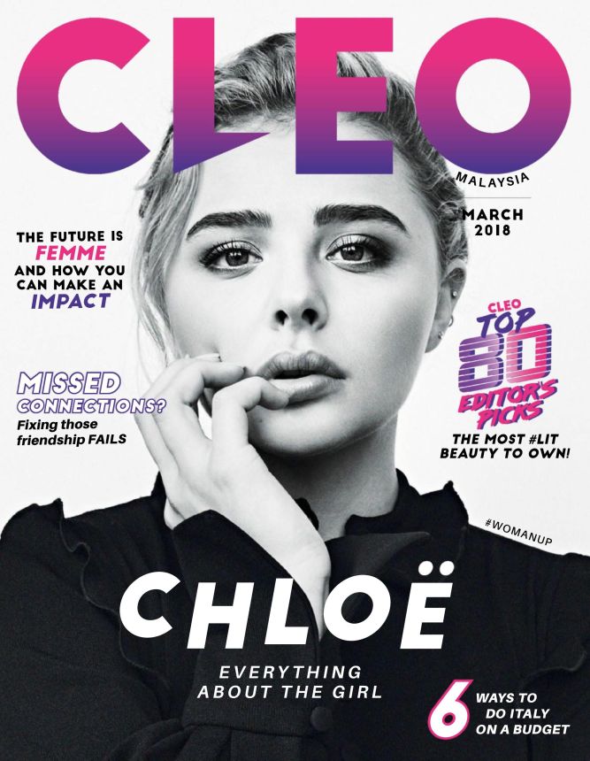 CLEO MALAYSIA magazine side cover  March 2018