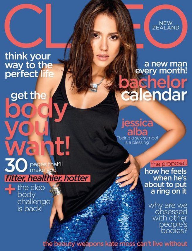 CLEO NEW ZEALAND magazine side cover  February 2011