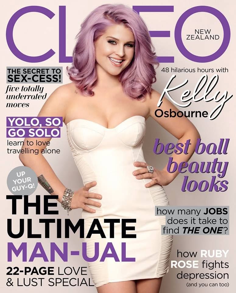 CLEO NEW ZEALAND magazine side cover  June 2013