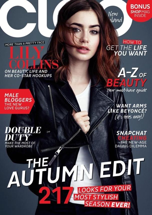 CLEO NEW ZEALAND magazine side cover  March 2014