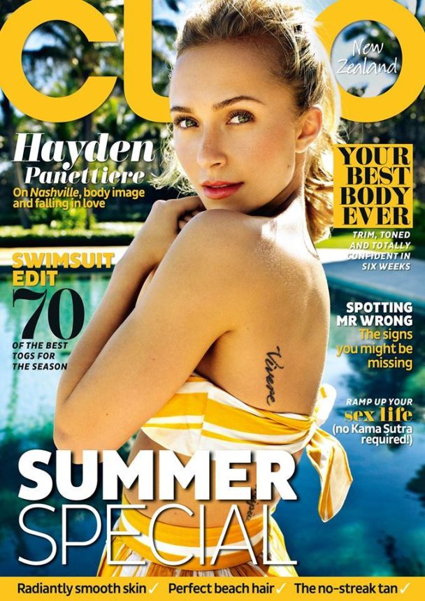 CLEO NEW ZEALAND magazine side cover  November 2014