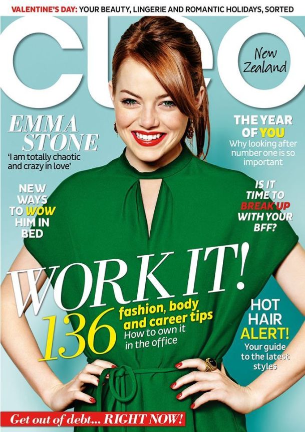 CLEO NEW ZEALAND magazine side cover  February 2015