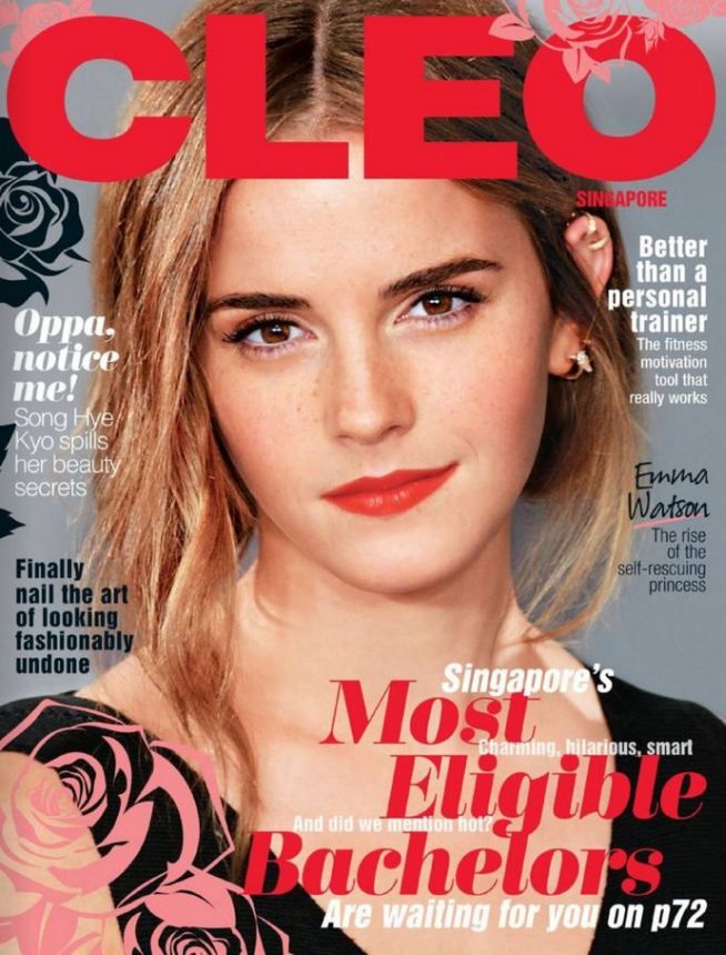 CLEO SINGAPORE magazine side cover  May 2017