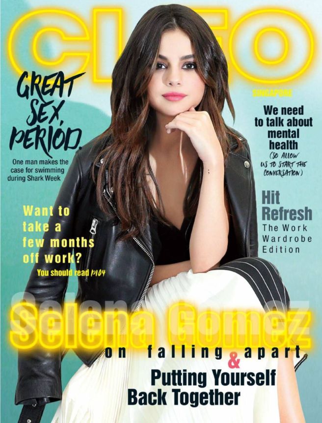 CLEO SINGAPORE magazine side cover  October 2017